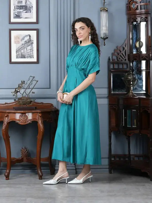 Ocean Breeze Russian Silk Dress