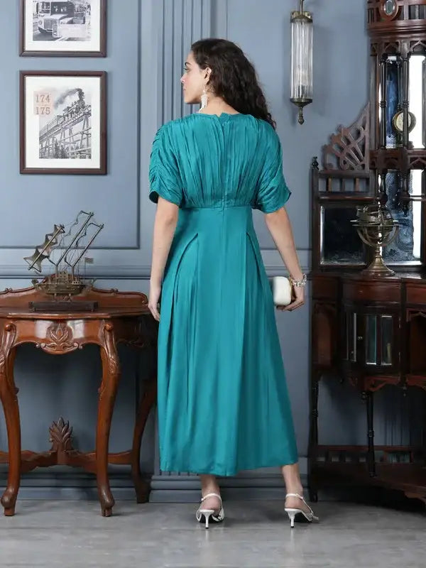 Ocean Breeze Russian Silk Dress