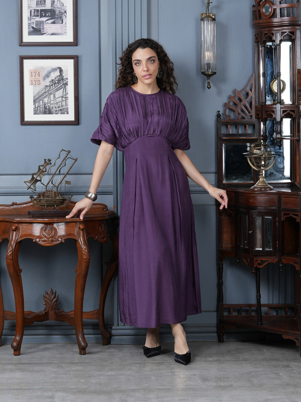 Mulberry Bliss Russian Silk Dress