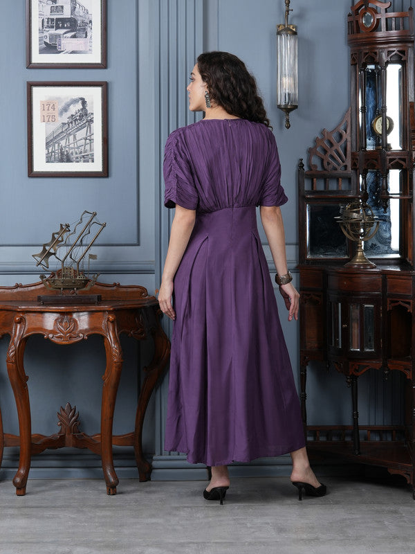 Mulberry Bliss Russian Silk Dress