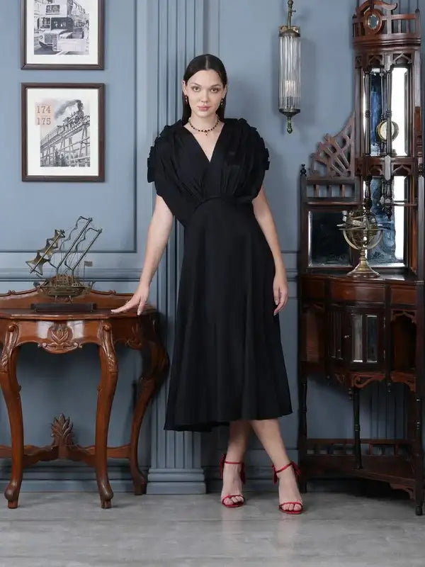 Espresso Martini Russian Silk Dress
