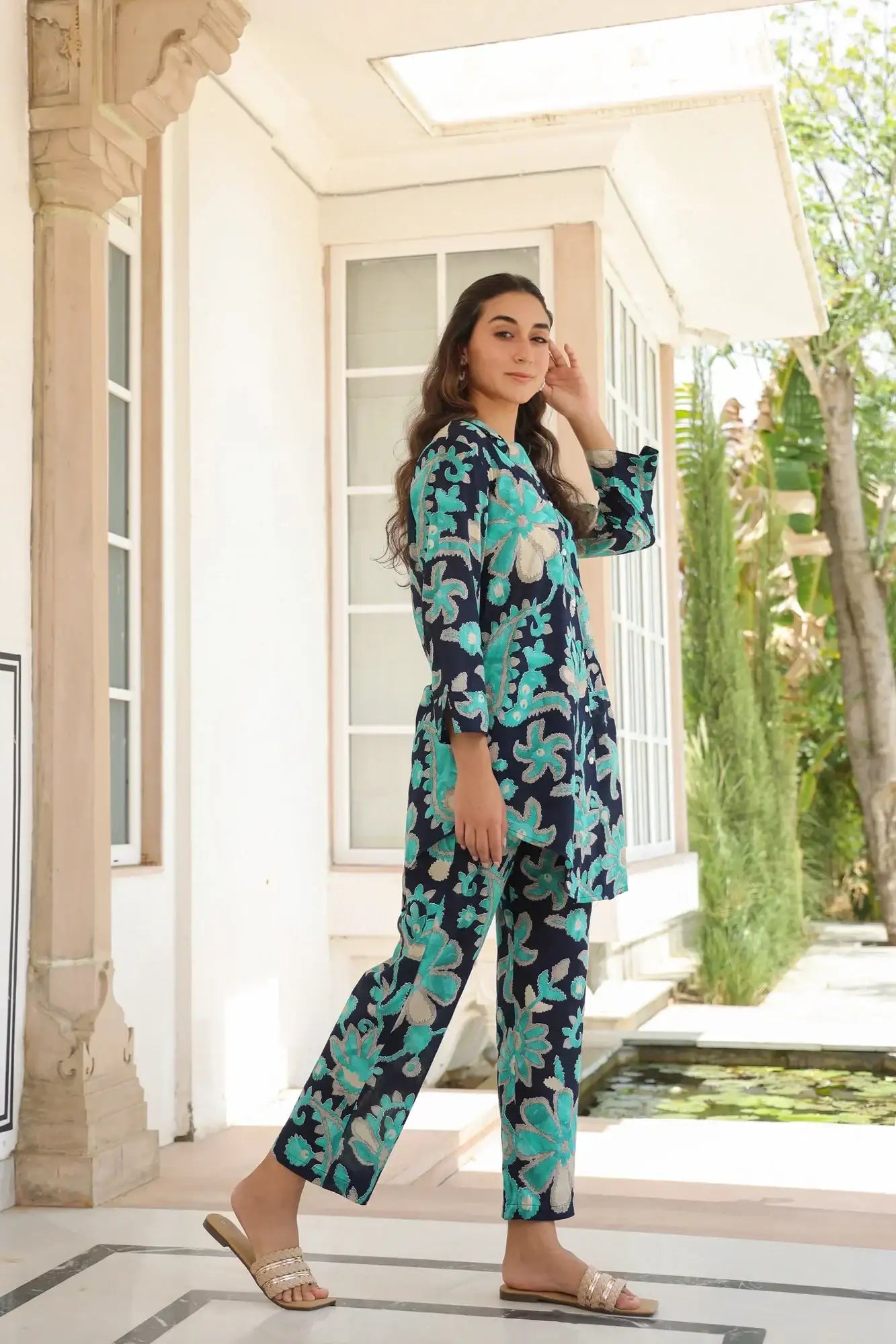 Ornate Cotton Co-ord Set