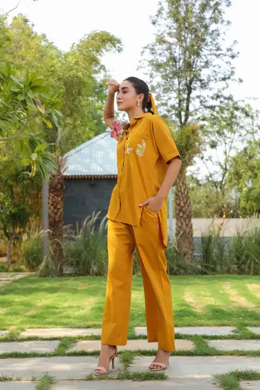 Amber Cotton Co-ord Set