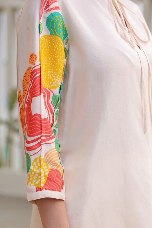 Citrus Glow Russian Silk Co-ord Set