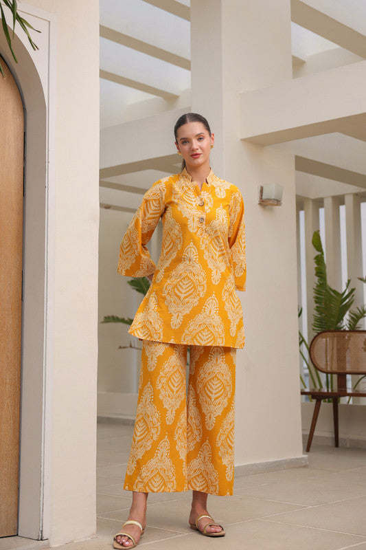 Blushing Tulip Cotton Co-ord Set