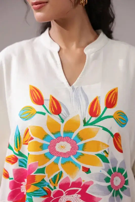 Meadow Cotton Flex Bloom Co-ord Set