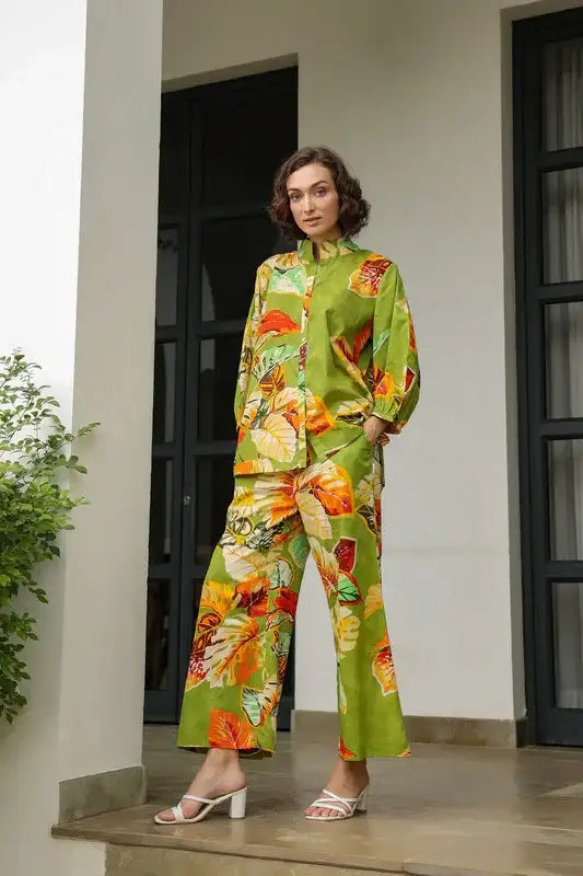 Autumn Canopy Cotton Co-ord Set