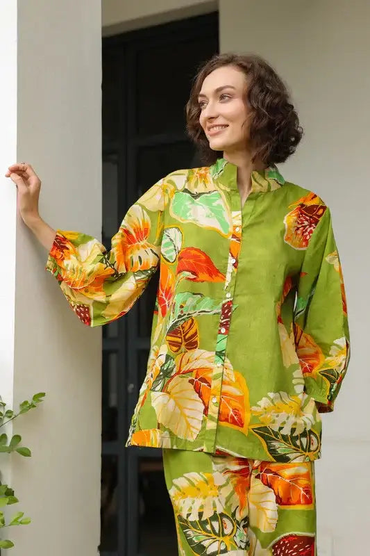 Autumn Canopy Cotton Co-ord Set