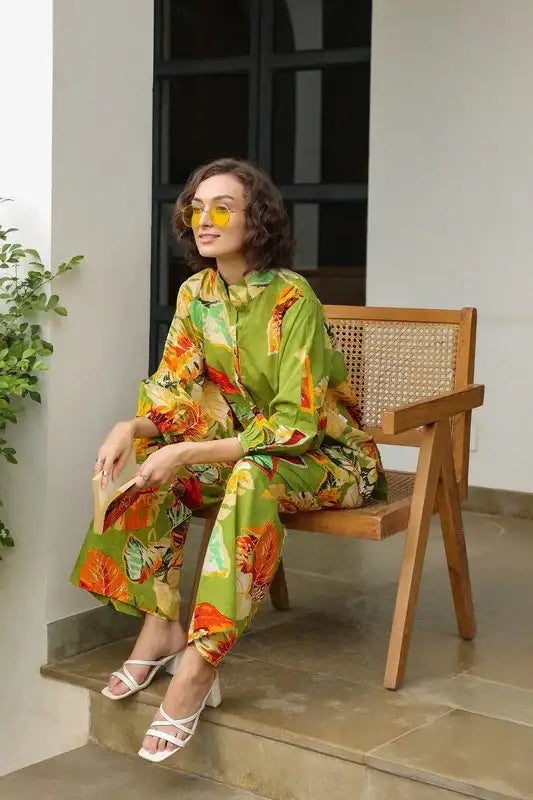 Autumn Canopy Cotton Co-ord Set