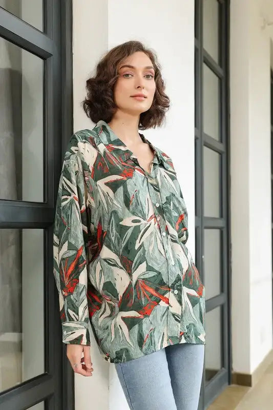 Nature’s Whisper Russian silk Shirt
