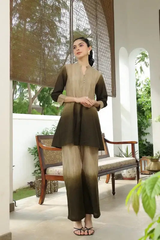 Dessert Ombre Cotton Co-ord Set