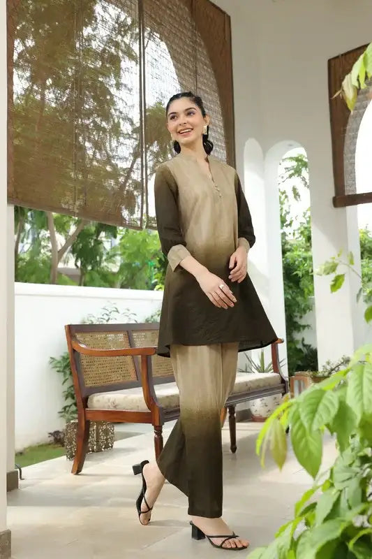 Dessert Ombre Cotton Co-ord Set