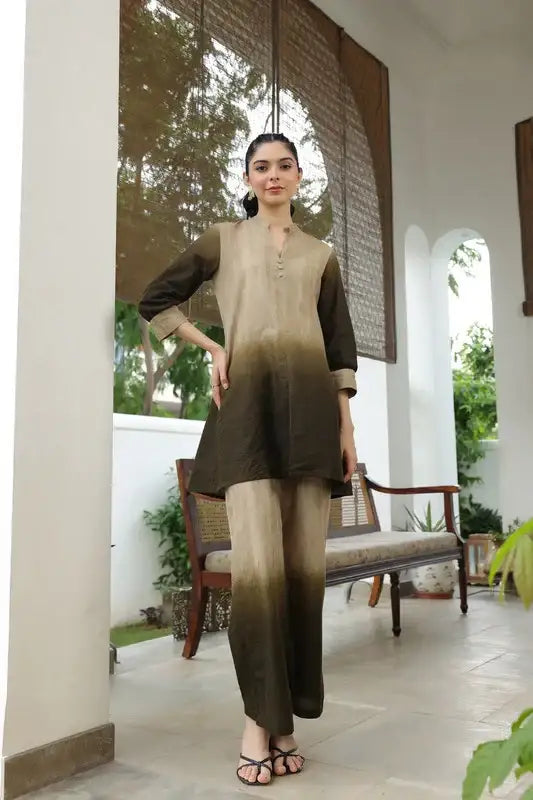 Dessert Ombre Cotton Co-ord Set