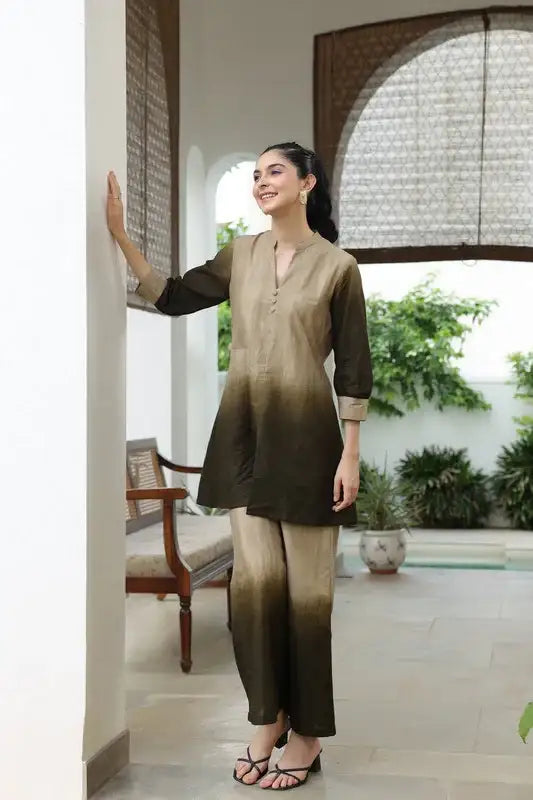 Dessert Ombre Cotton Co-ord Set