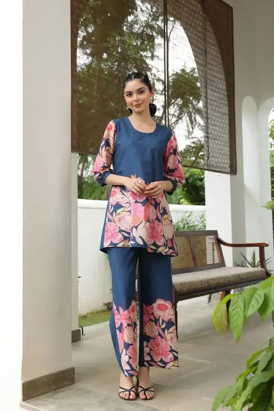 Nautical Rose Cotton Co-ord Set