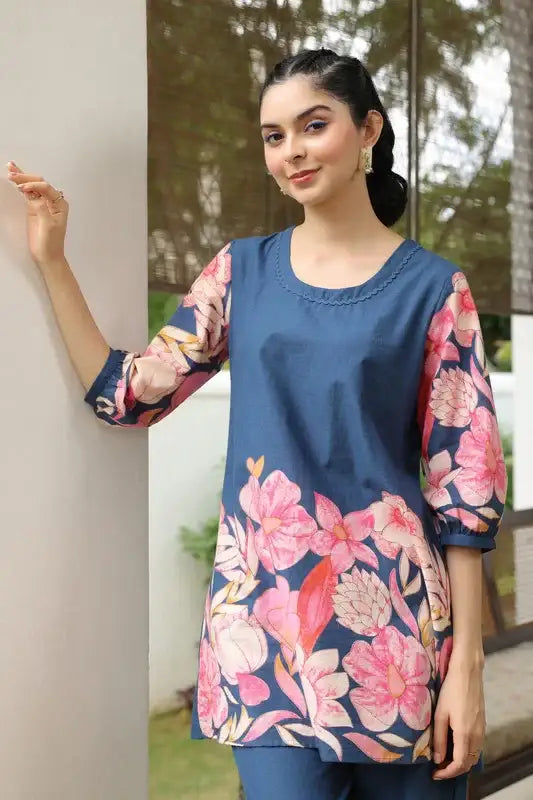 Nautical Rose Cotton Co-ord Set