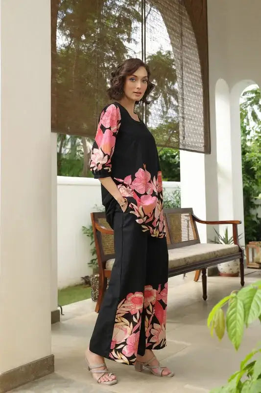 Pink Mirage Cotton Co-ord Set