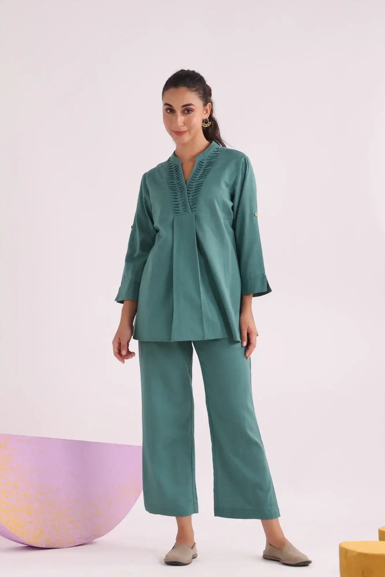 Refined Relaxation Cotton Flex Co-ord Set
