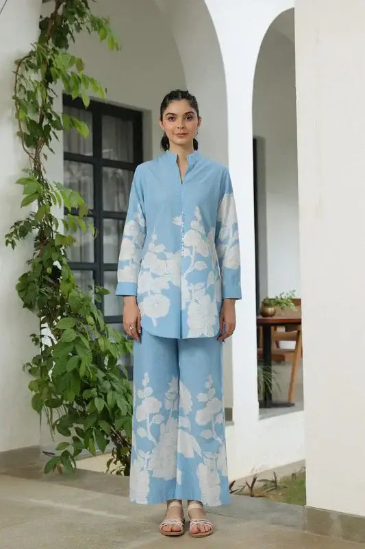 Cloud Light Cotton Co-ord Set