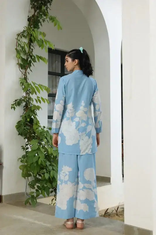 Cloud Light Cotton Co-ord Set