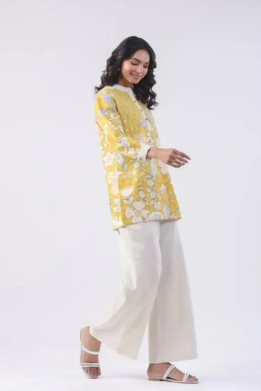 Citrus Bloom Cotton Co-ord Set