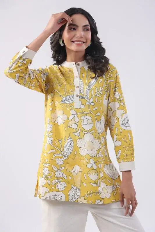 Citrus Bloom Cotton Co-ord Set