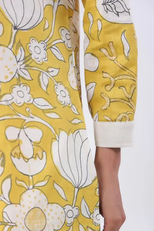 Citrus Bloom Cotton Co-ord Set