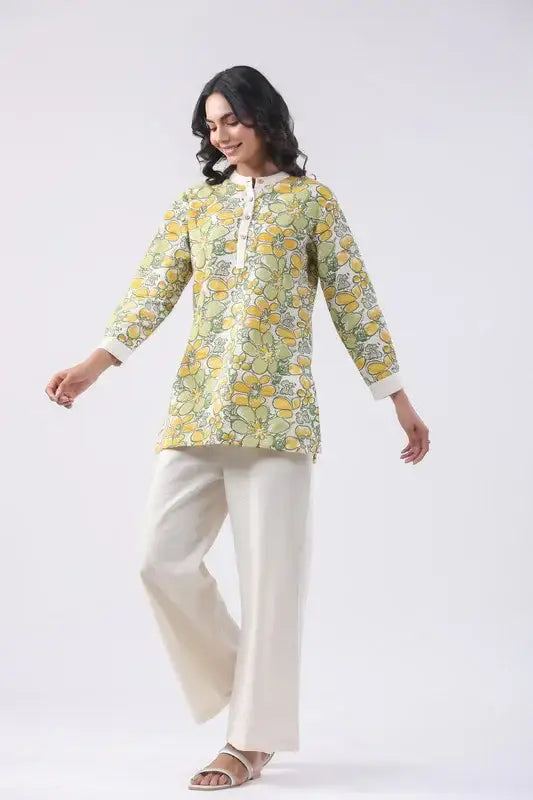 Lush Citrus Cotton Co-ord Set