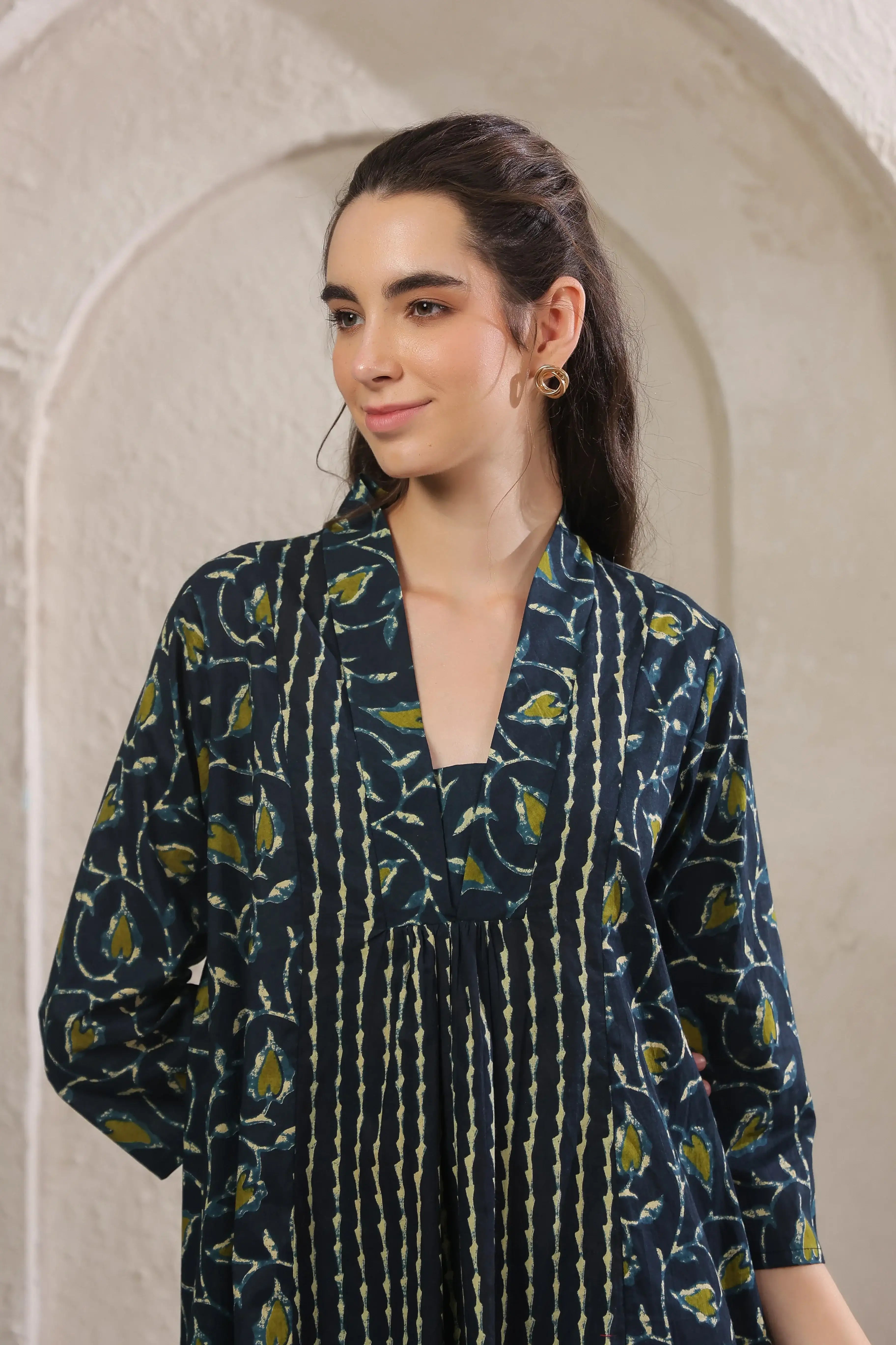 Tropical Dusk Cotton Co-ord Set