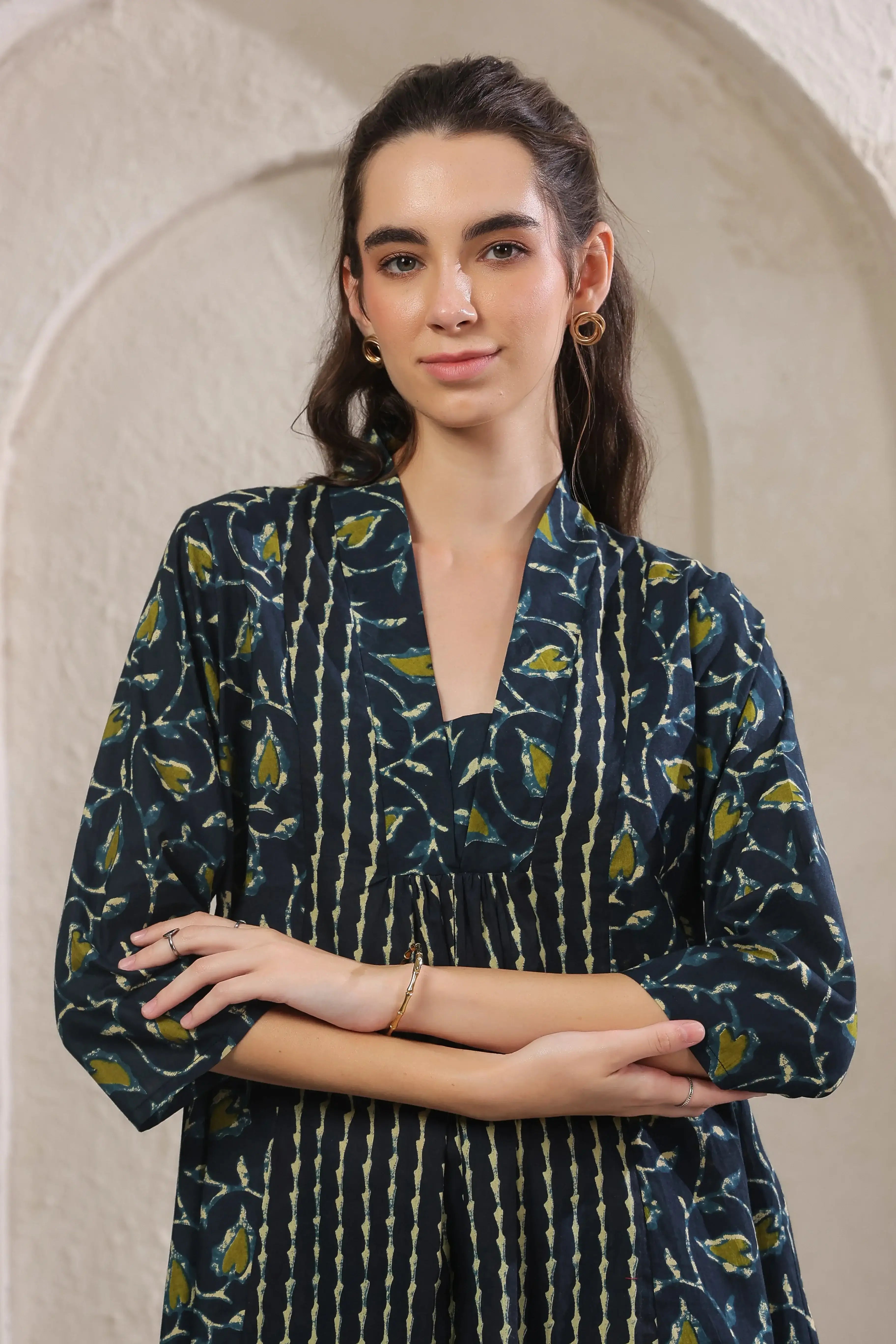 Tropical Dusk Cotton Co-ord Set