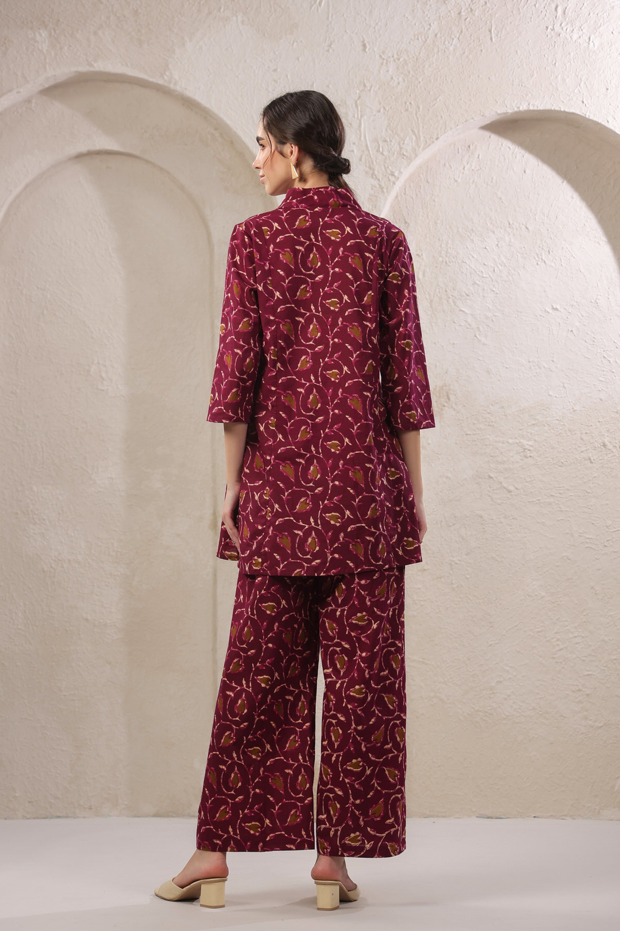 Mulberry Muse Printed Cotton Co-ord Set