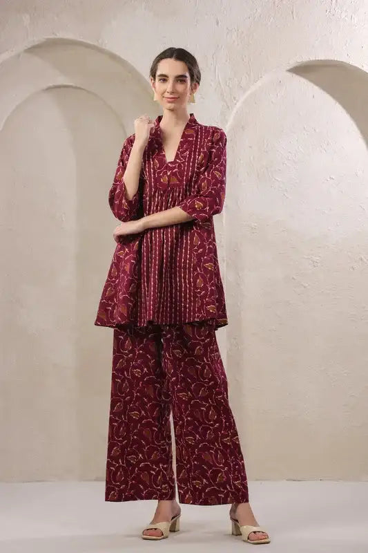Mulberry Muse Cotton Co-ord Set
