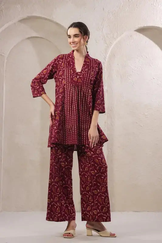 Mulberry Muse Cotton Co-ord Set