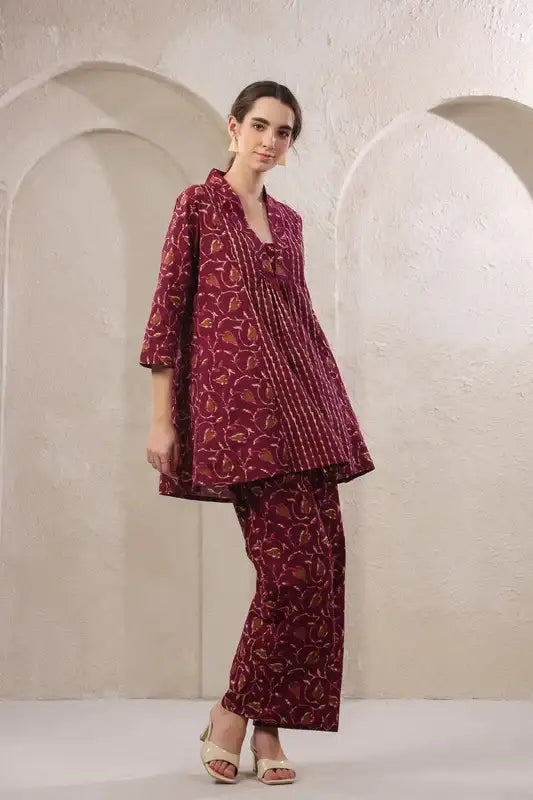 Mulberry Muse Cotton Co-ord Set