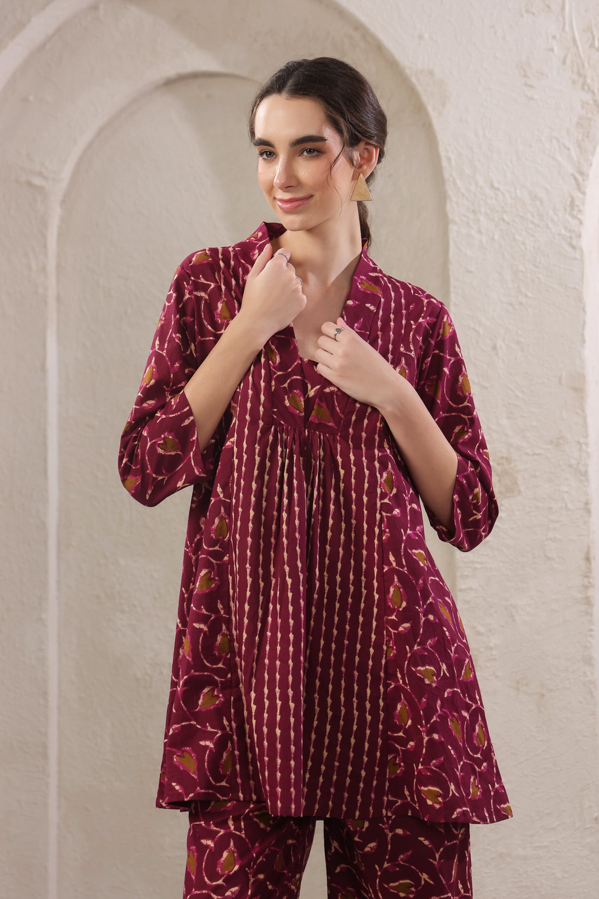 Mulberry Muse Printed Cotton Co-ord Set