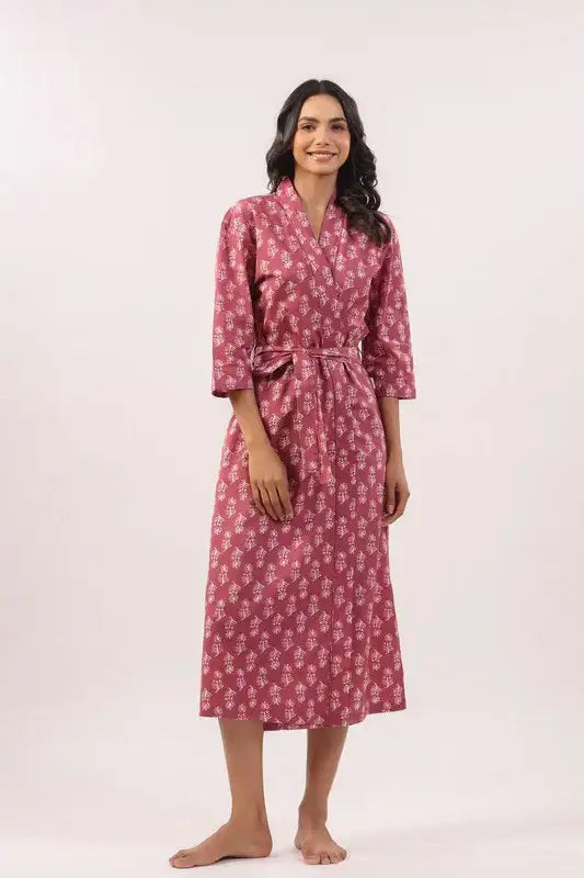 Winewood Whisper Cotton Robe