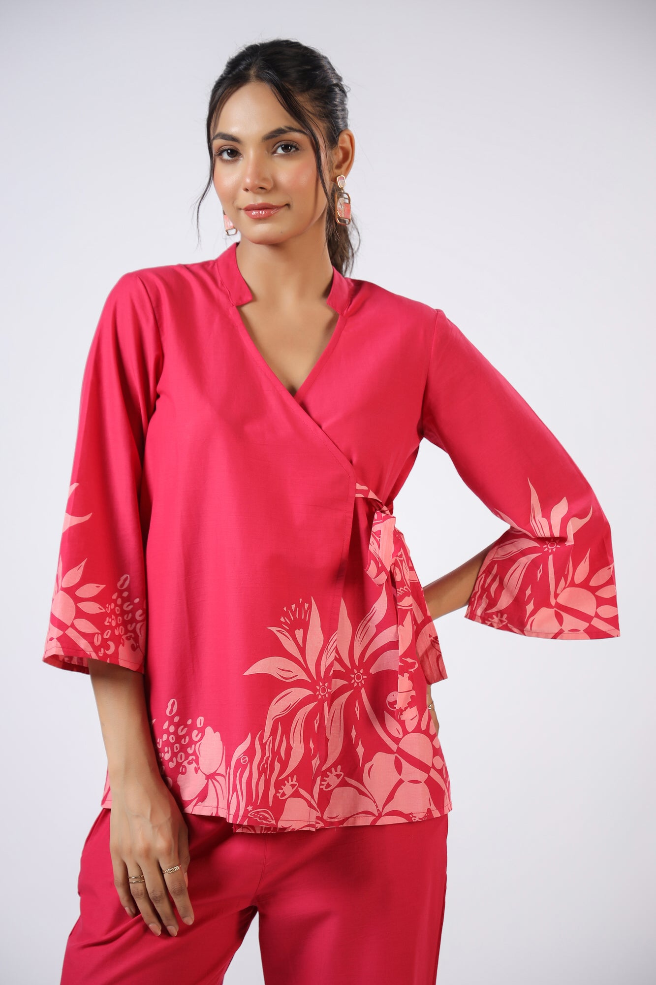 Aube Elegante Cotton Co-ord Set