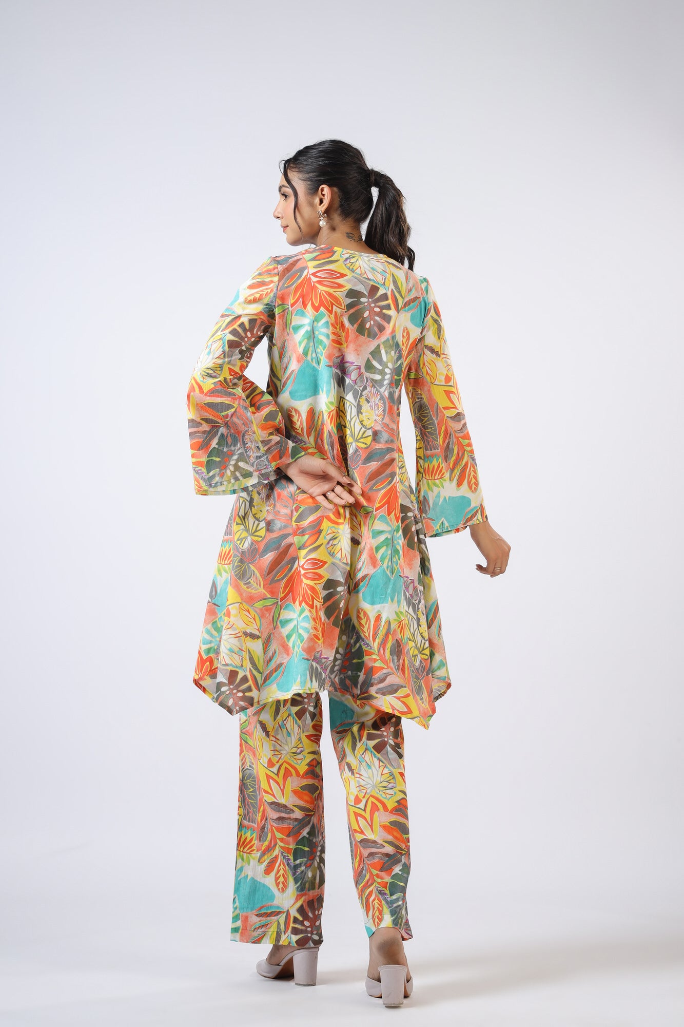 Lush Leaves Cotton Co-ord Set