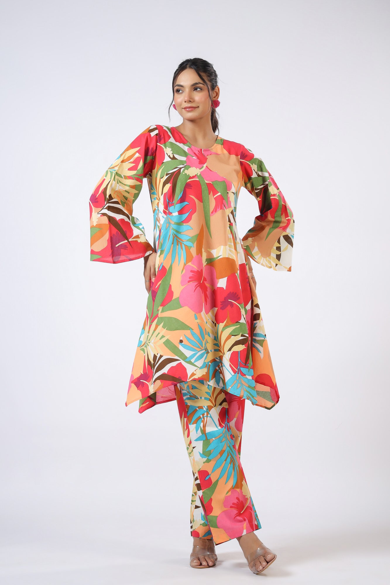 Summer Splash Cotton Co-ord Set