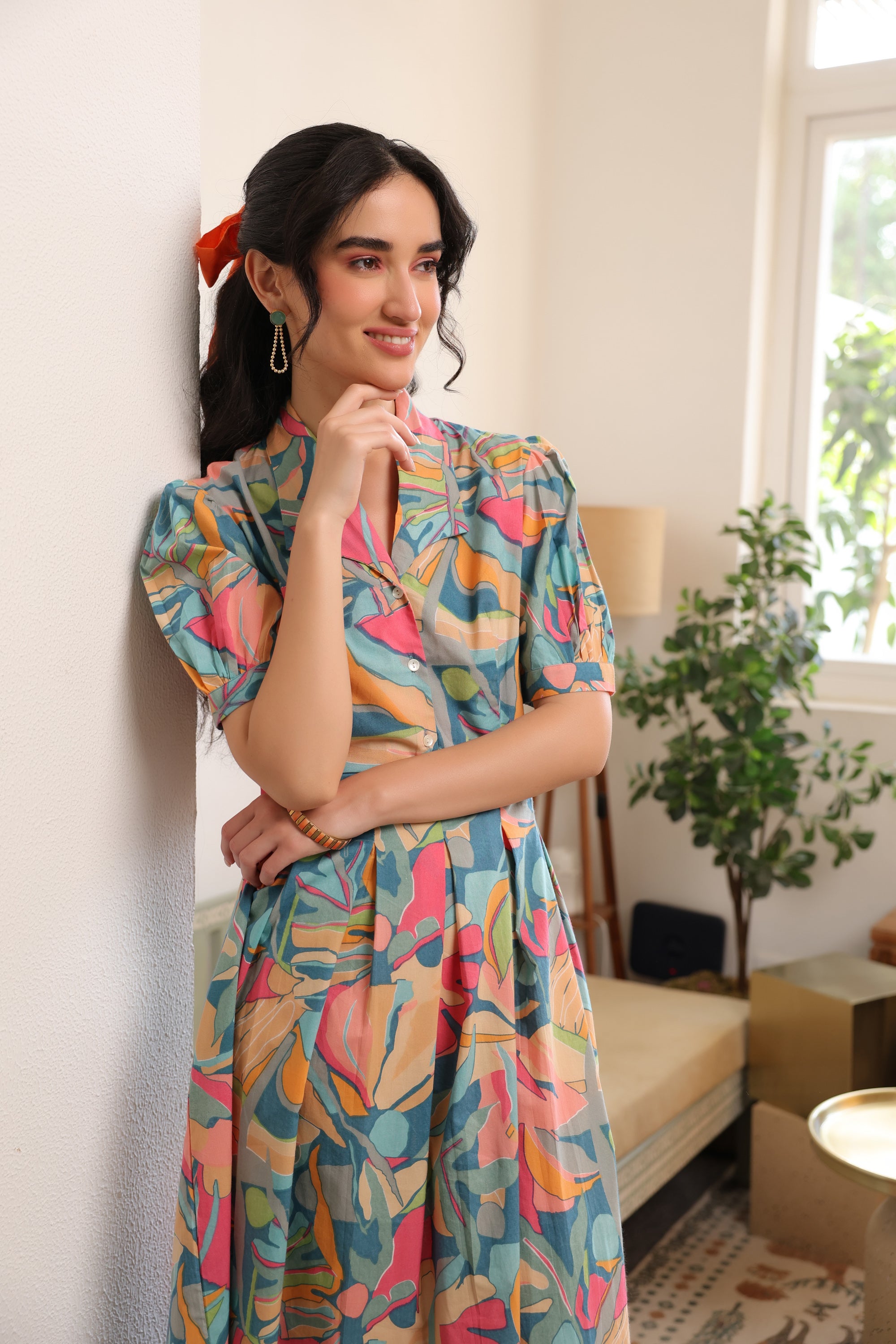 Meadow Bloom Vintage Cotton Dress