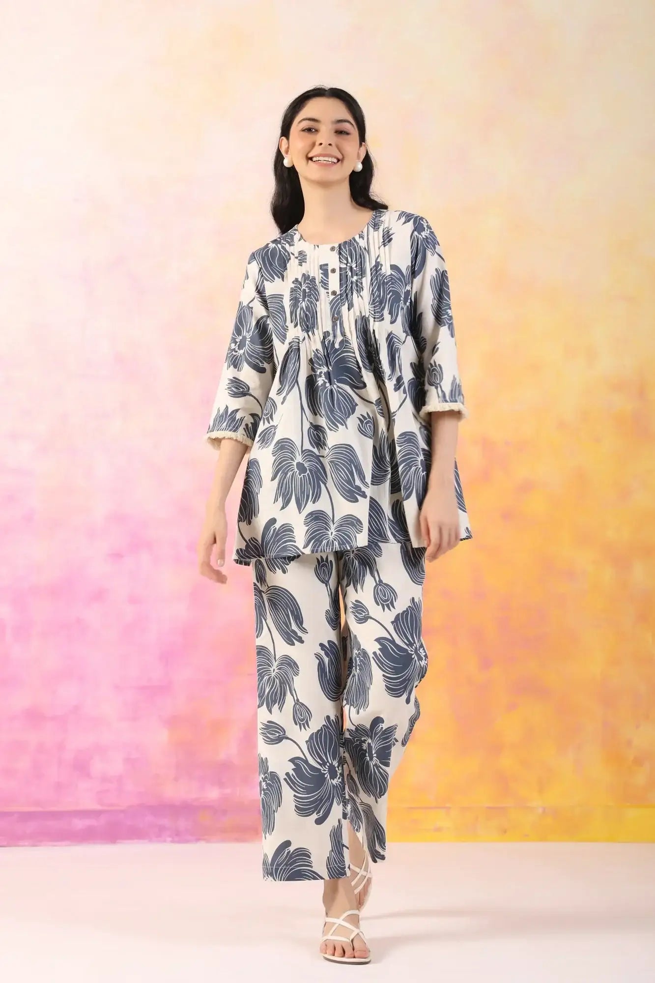 Metro Mode Cotton Flex Co-ord Set