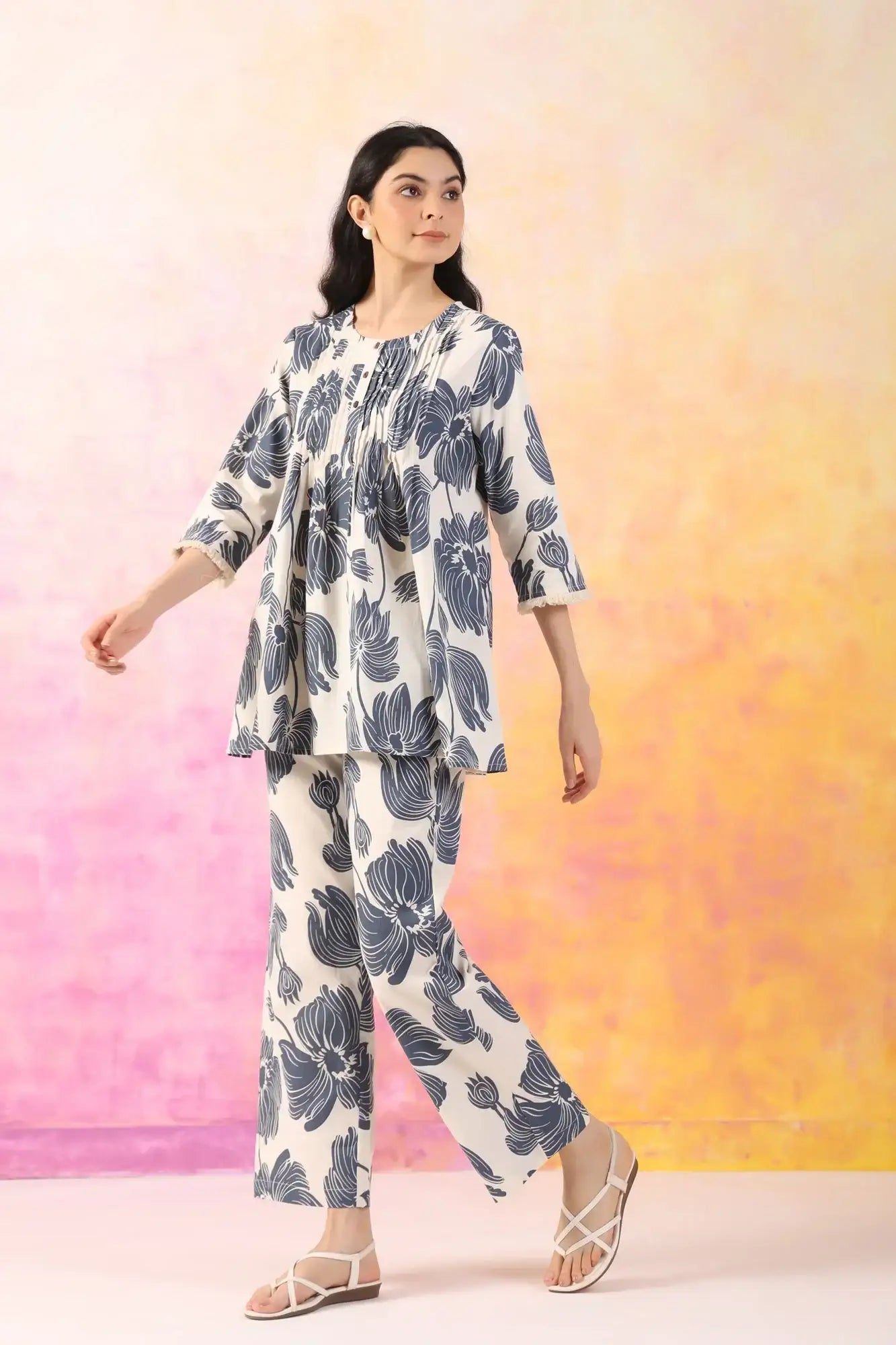 Metro Mode Cotton Flex Co-ord Set