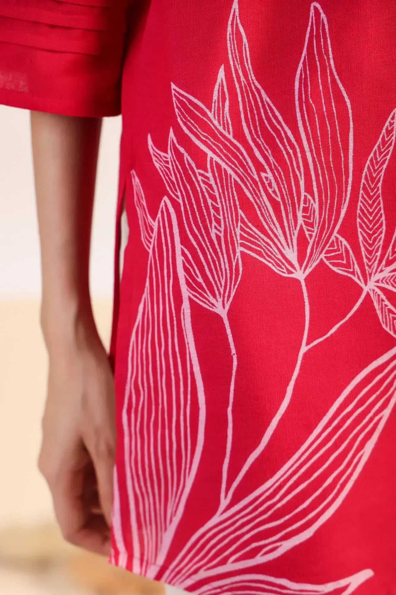 Urban Grace On Pink Cotton Flex Top