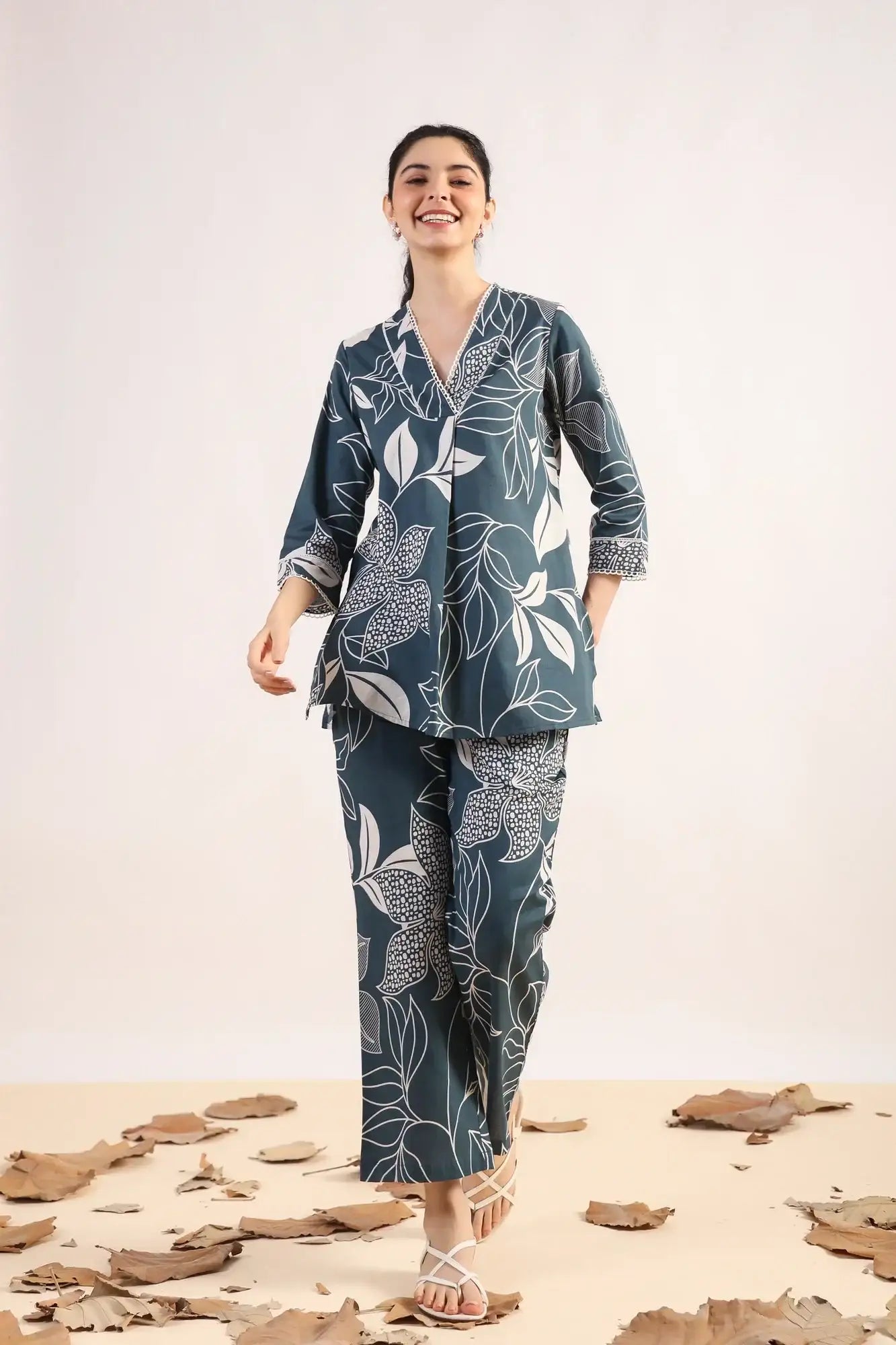 Island Vibes Cotton Flex Co-ord set