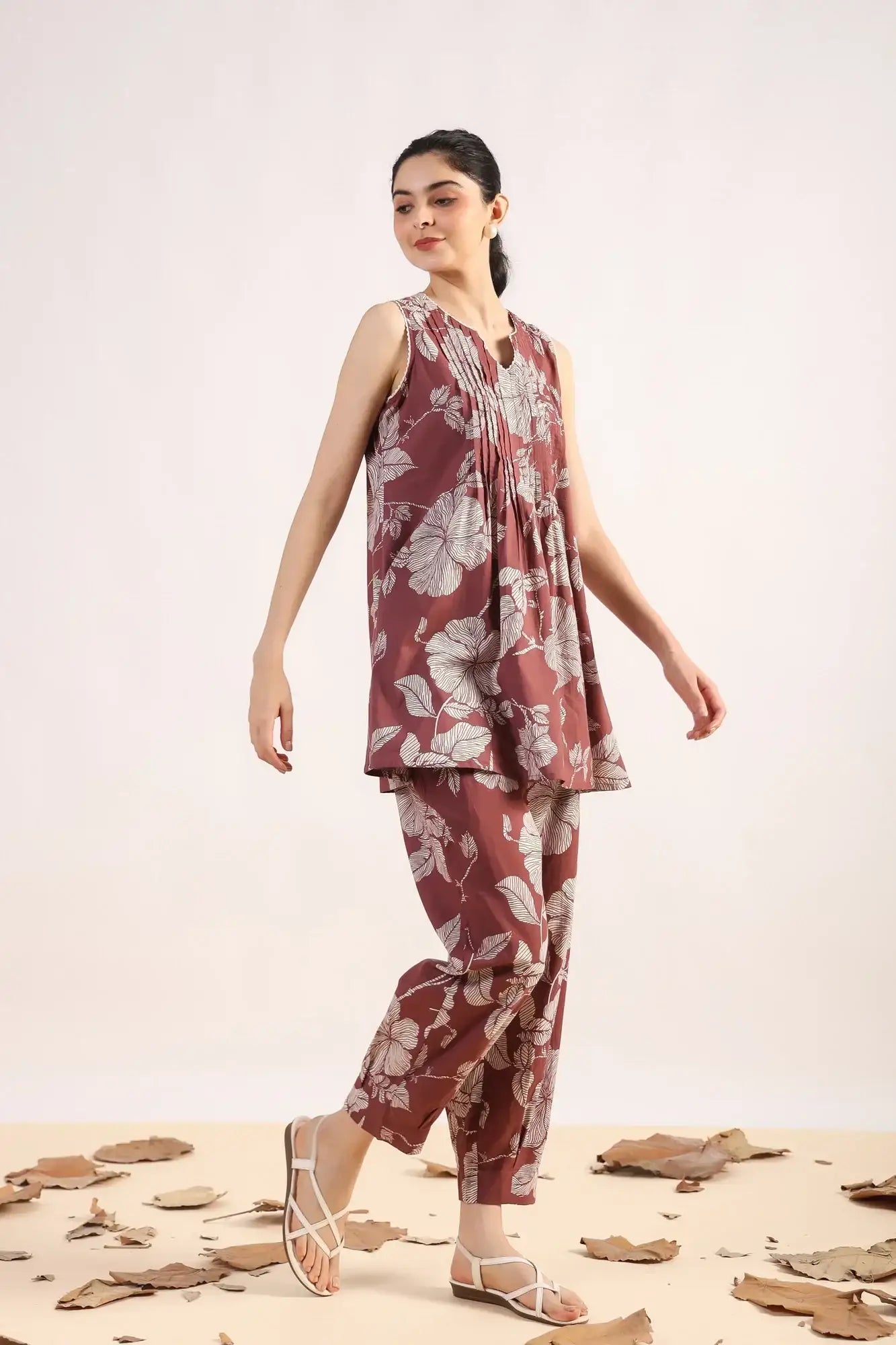 Blossom Burst Cotton Co-ord Set