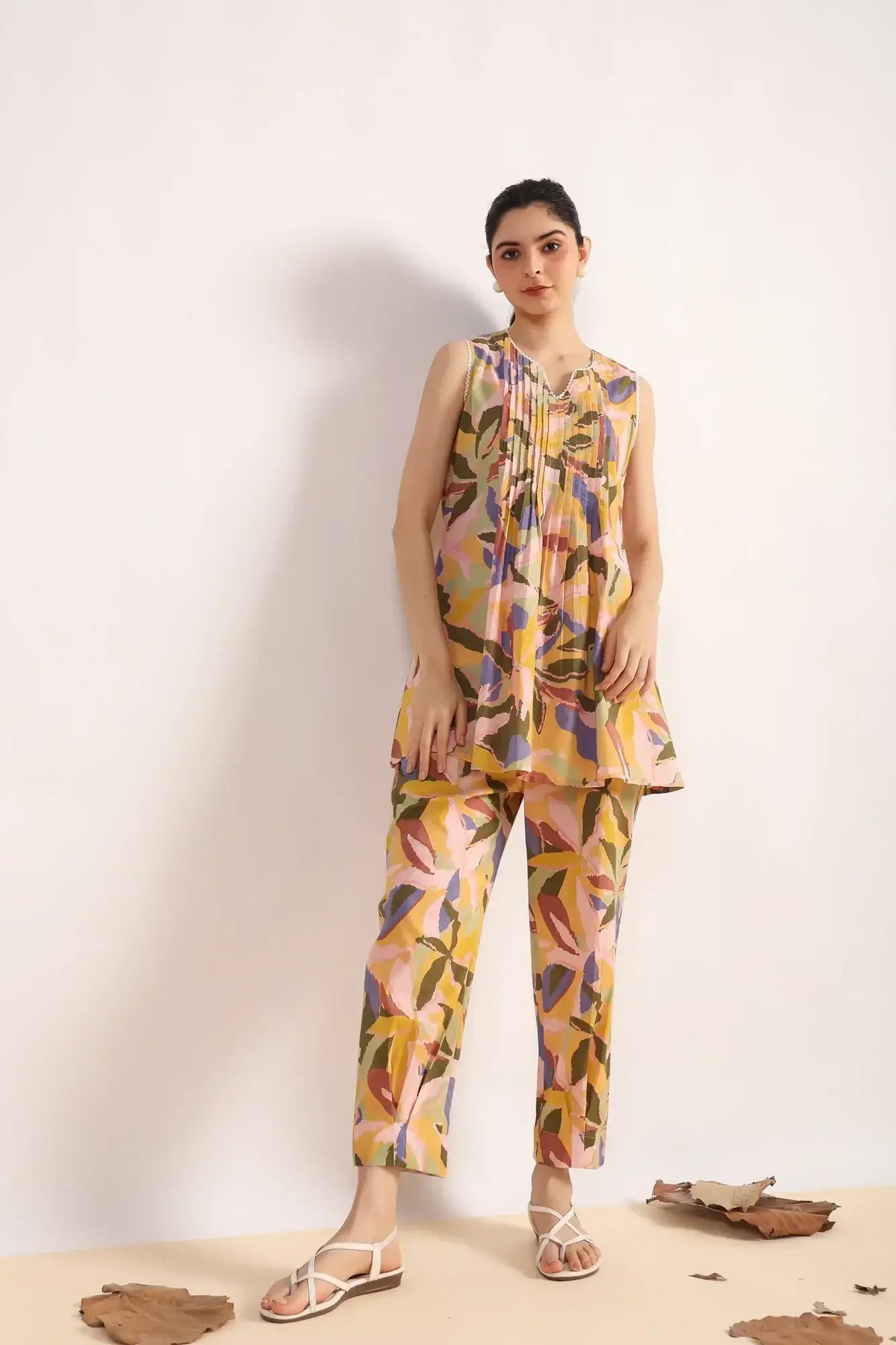 Sunshine Meadows Cotton Co-ord set