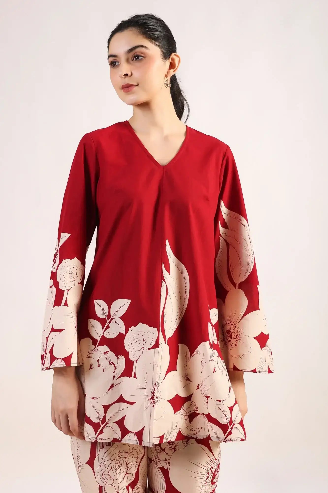 Verdant Vibes Cotton Co-ord Set