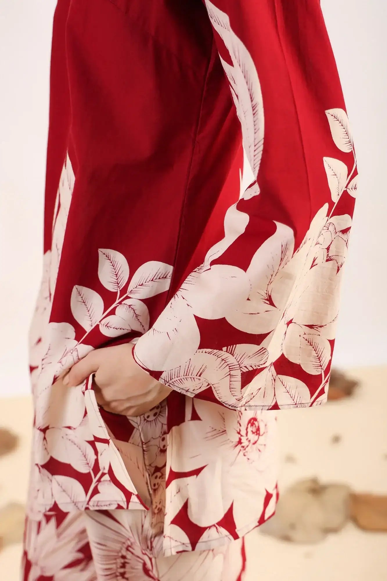 Verdant Vibes Cotton Co-ord Set