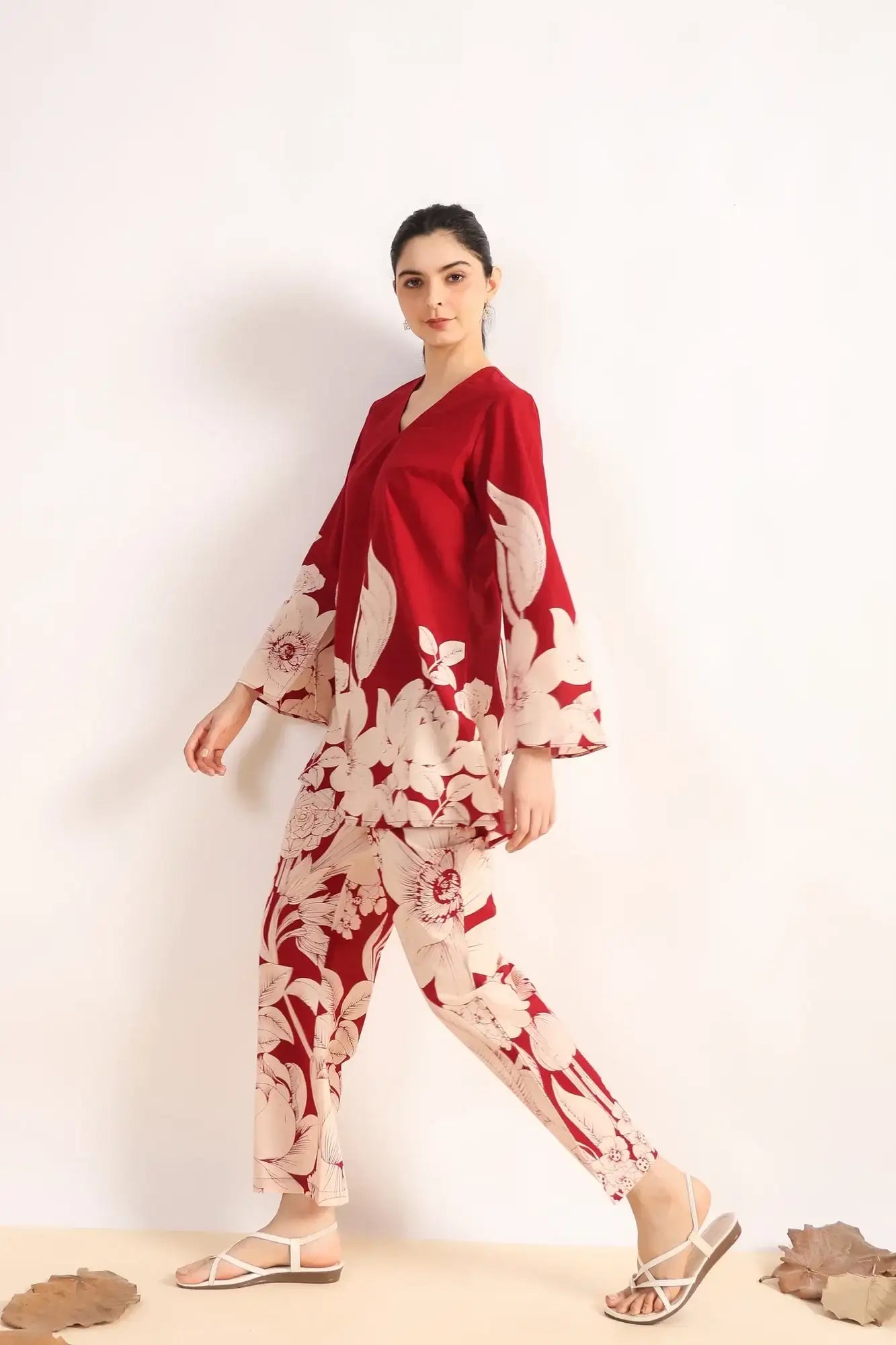 Verdant Vibes Cotton Co-ord Set