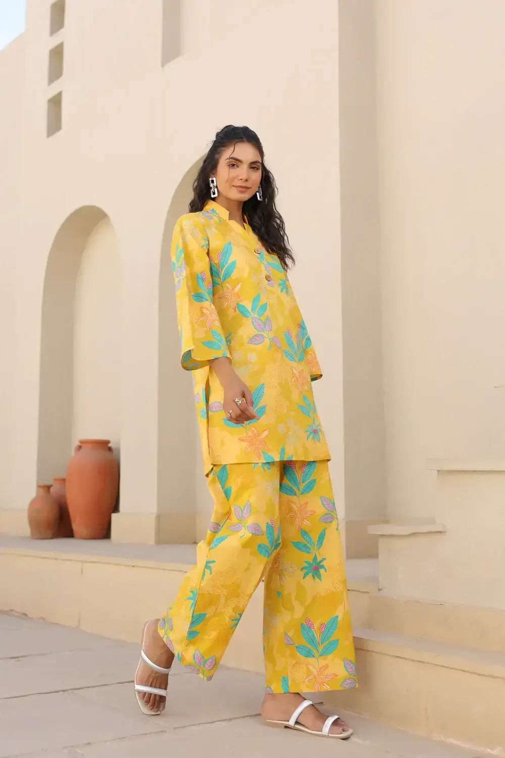 Tropical Bliss Cotton Co-ord Set
